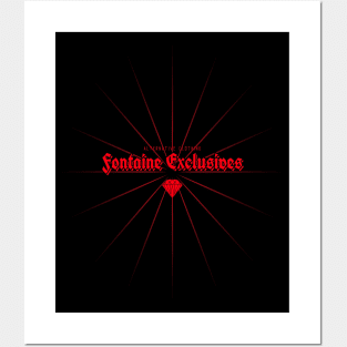 Fontaine Exclusives Red Diamond logo #3 Posters and Art